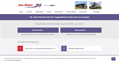 Desktop Screenshot of jan-klein.de